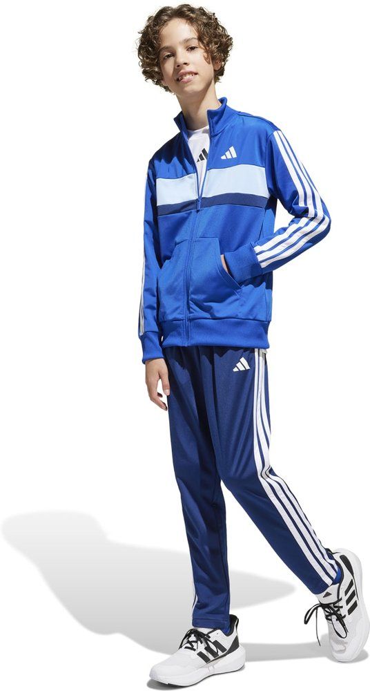 ADIDAS Kinder Sportanzug Seasonal Essentials Tiberio 3-Streifen Tricot Kids