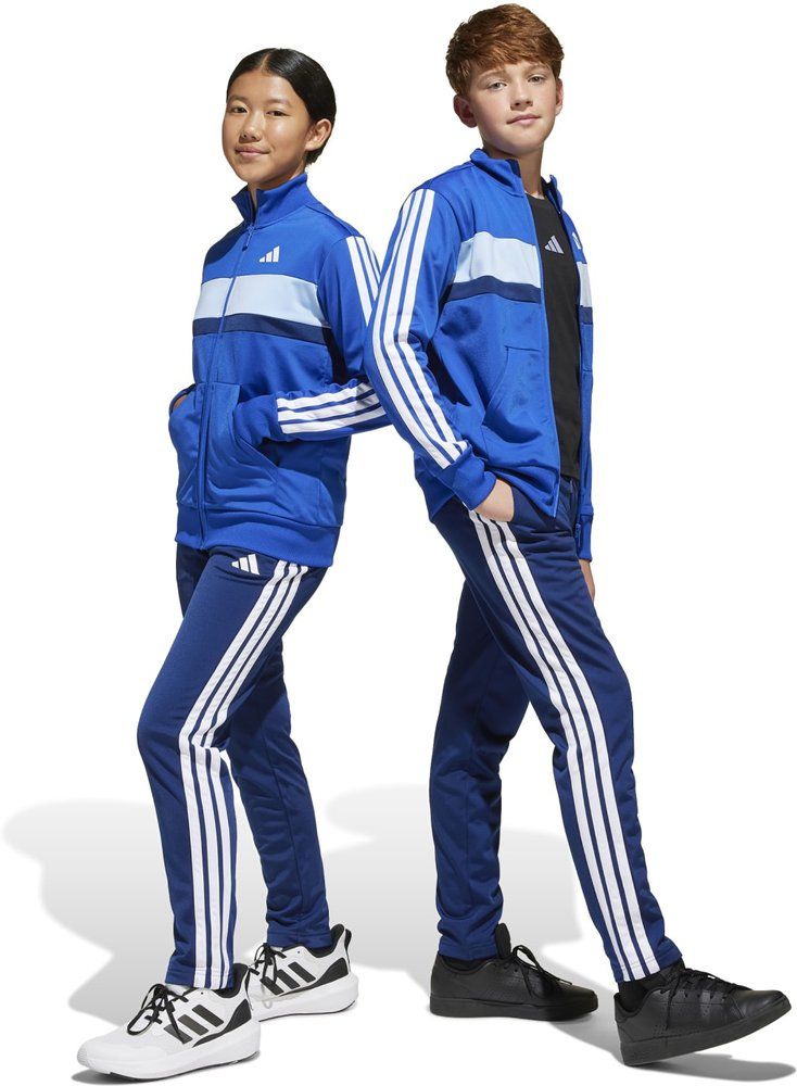 ADIDAS Kinder Sportanzug Seasonal Essentials Tiberio 3-Streifen Tricot Kids