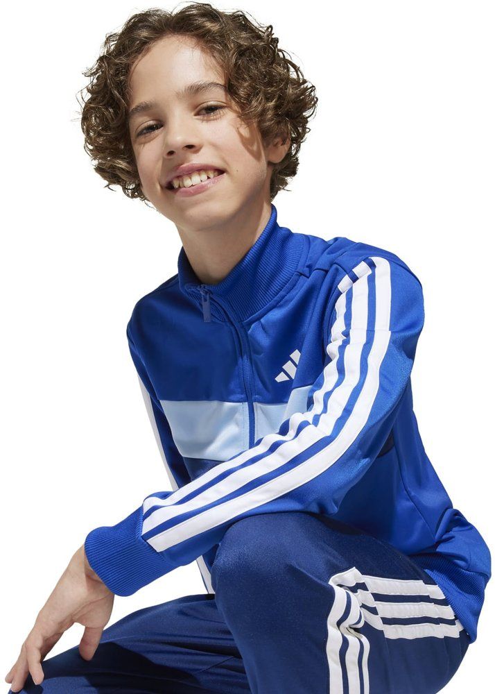 ADIDAS Kinder Sportanzug Seasonal Essentials Tiberio 3-Streifen Tricot Kids