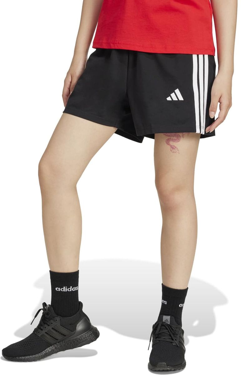 ADIDAS Damen Shorts Essentials 3-Streifen Cotton