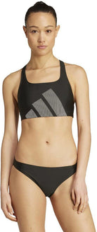 ADIDAS Damen Bikini Big Bars -Set mit C-förmigem Rücken