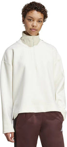 ADIDAS Damen Sweatshirt Soft Lux Quarter-Zip
