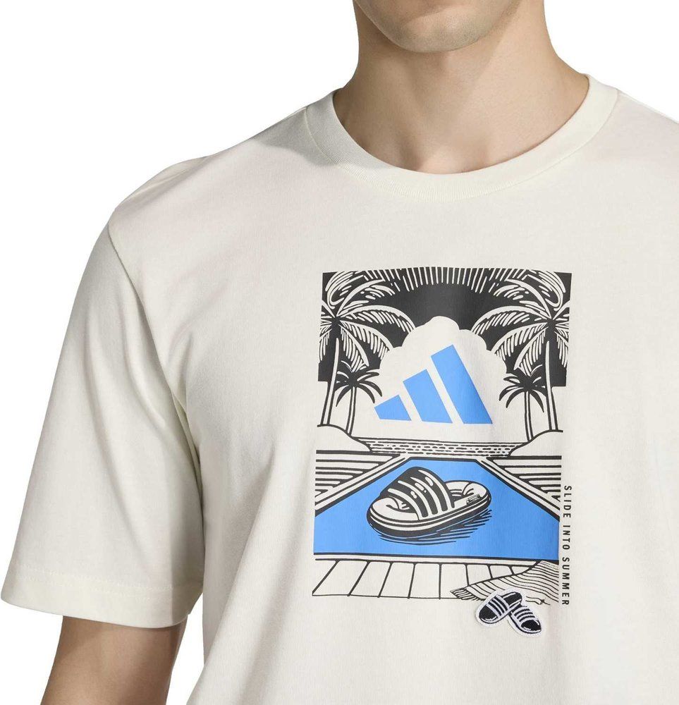 ADIDAS Herren Shirt SUMMER SLIDES RELAX GRAPHIC