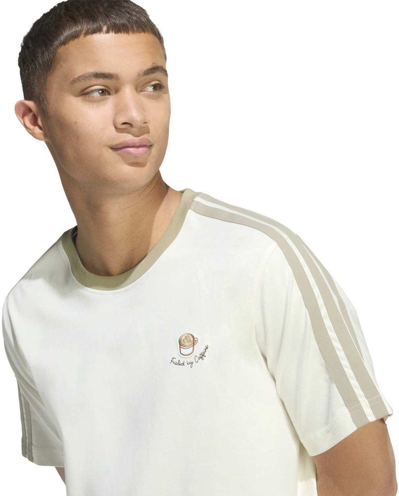 ADIDAS Herren Shirt LUX COFFEE CAFE CUP MIT GRAFIK