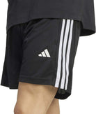 ADIDAS Herren Shorts WORKOUT ESSENTIALS BASE 3-STRIPES PIQUÉ SHORT 7 IN