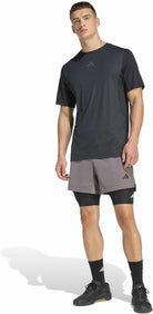 ADIDAS Herren Shorts D4T POWER 3-STREIFEN (Länge 7 Zoll)