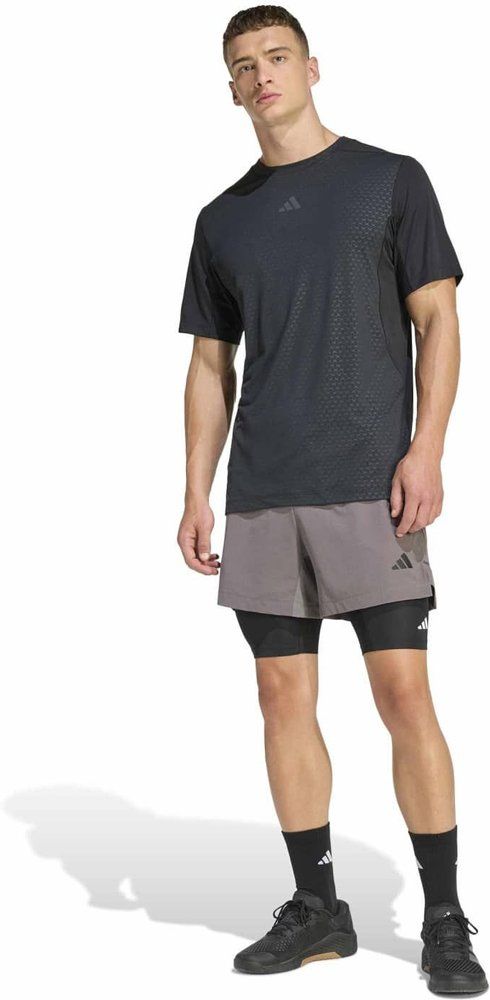 ADIDAS Herren Shorts D4T POWER 3-STREIFEN (Länge 7 Zoll)