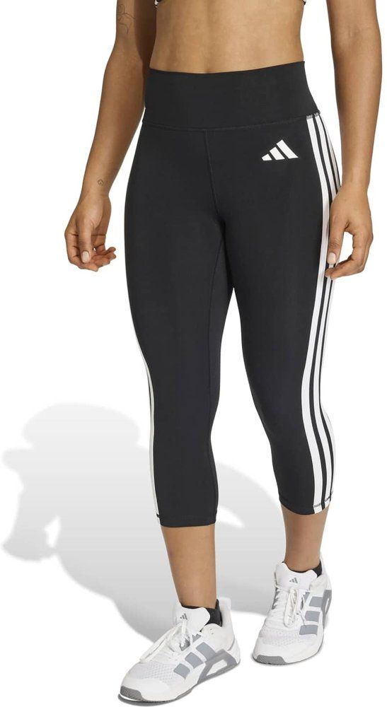 ADIDAS Damen Tight Optime Essentials Workout 3-Streifen 3/4