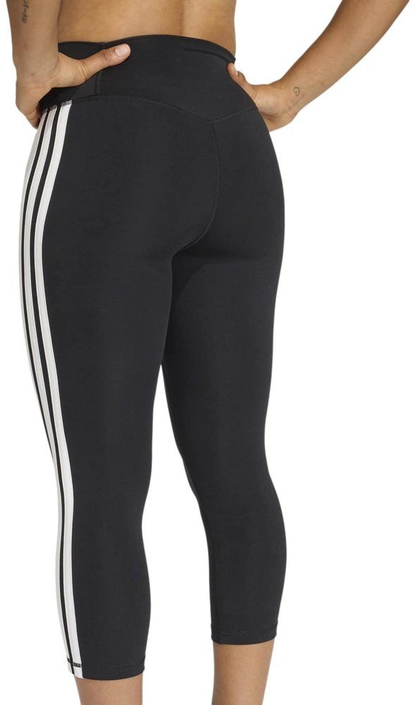 ADIDAS Damen Tight Optime Essentials Workout 3-Streifen 3/4