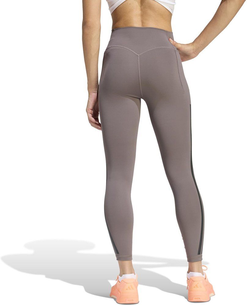 ADIDAS Damen Tight Optime Workout 3-Streifen 7/8