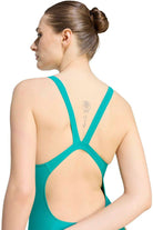 ADIDAS Damen Schwimmanzug mit V-förmigem Rückendesign