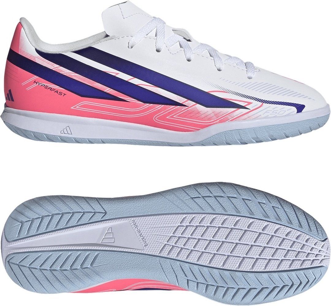 ADIDAS Kinder Fussball-Hallenschuhe F50 Hyperfast Club IN