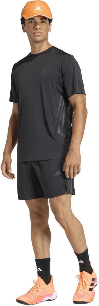 ADIDAS Herren Shirt TECH ESSENTIALS WORKOUT 3-STREIFEN