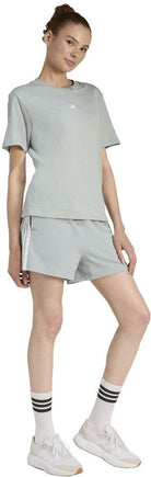 ADIDAS Damen Shorts Essentials 3-Streifen Cotton