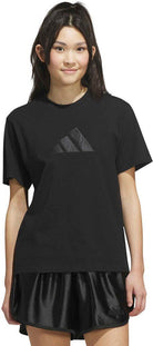 ADIDAS Damen Shirt SATIN-FILLED LOGO GRAFIK