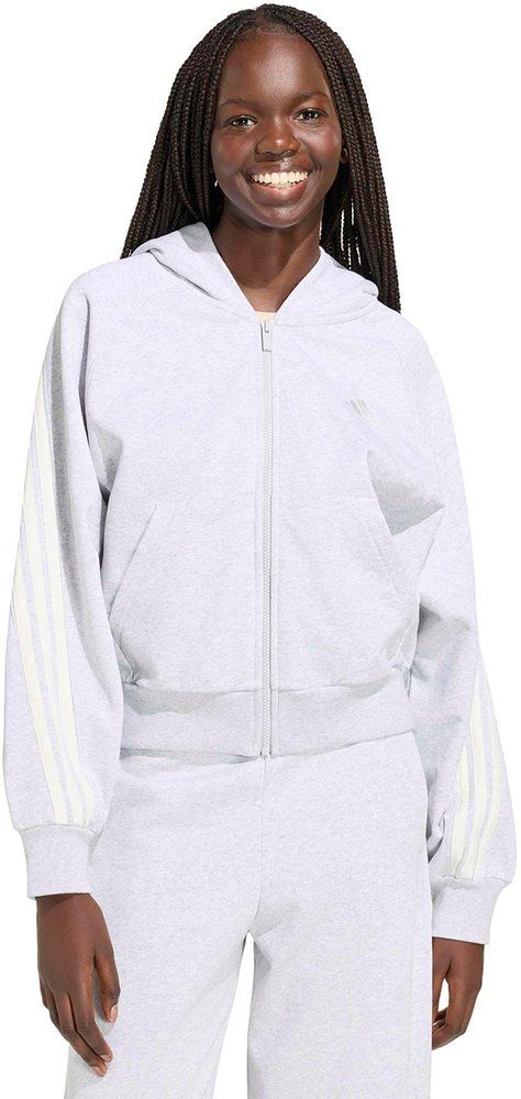 ADIDAS Damen Kapuzensweat KIT 3-STREIFEN