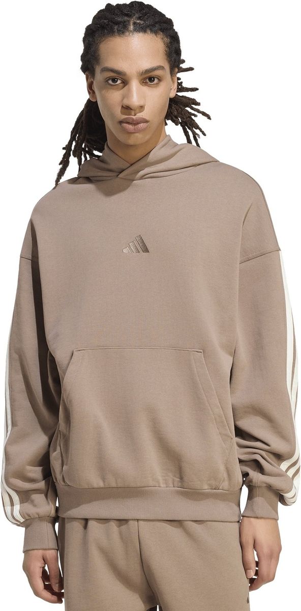 ADIDAS Herren Kapuzensweat Kit 3-Streifen
