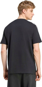 ADIDAS Herren Shirt Essentials 3-Streifen, Single Jersey, Branding