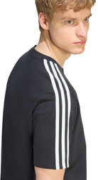ADIDAS Herren Shirt Essentials 3-Streifen, Single Jersey, Branding