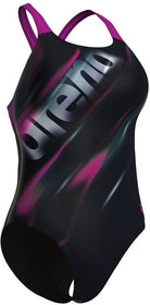 ARENA Damen Schwimmanzug W PLACEMENT SWIMSUIT SWIM PRO BACK