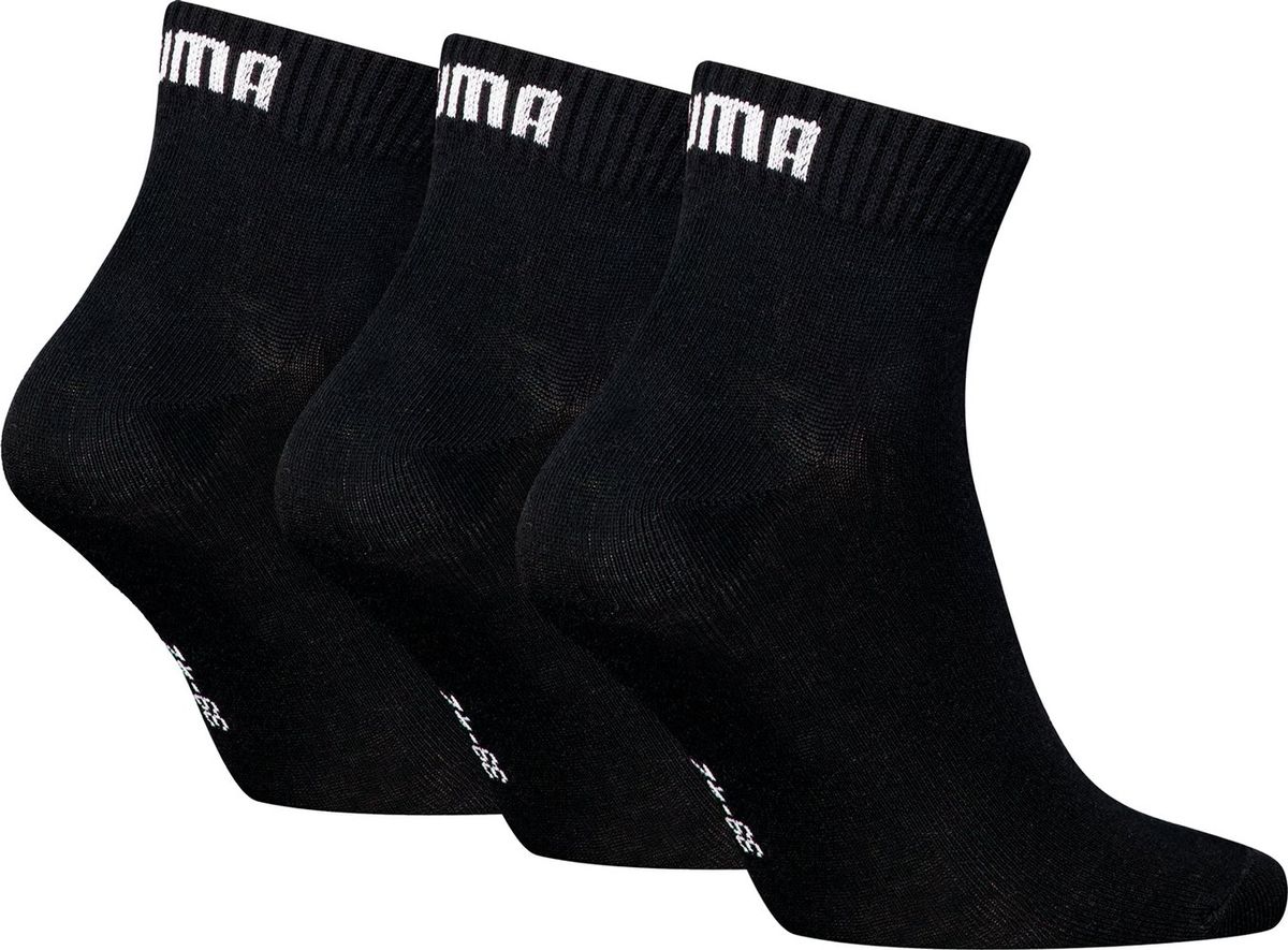 PUMA Herren Socken UNISEX QUARTER PLAIN 3P