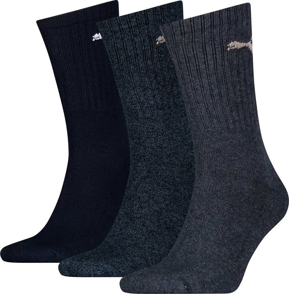 PUMA UNISEX CREW SOCK 3P