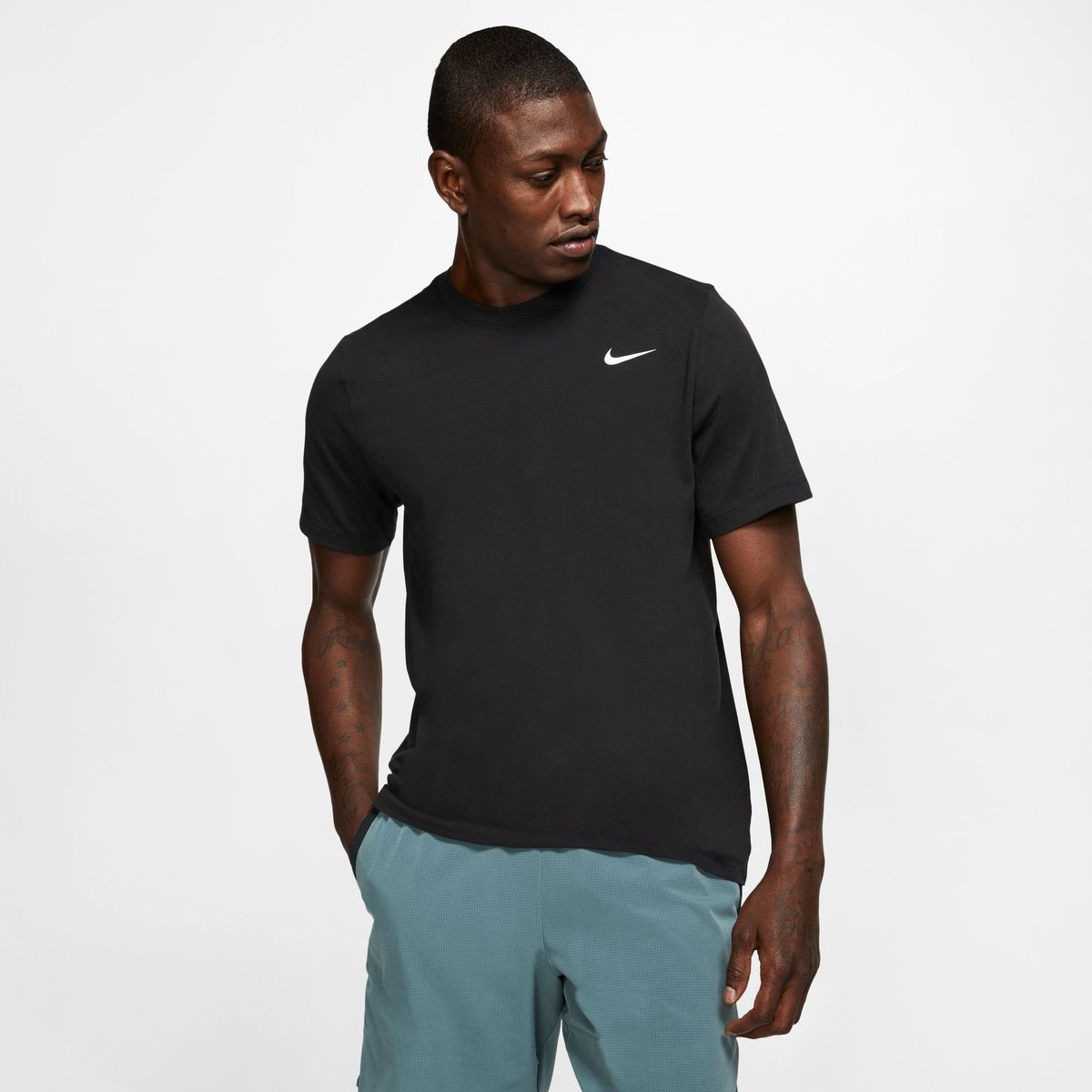 NIKE Herren Shirt T-Shirt M NK DRY TEE DFC CREW SOLID