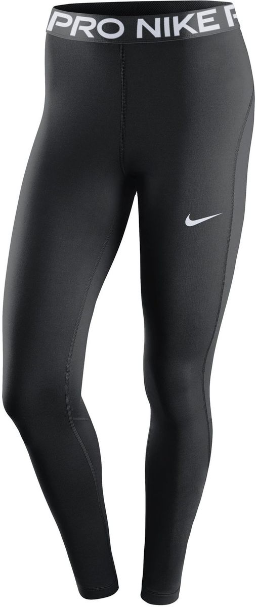 NIKE Damen Tight Nike Pro Women's Mid-Rise Mesh-Pane