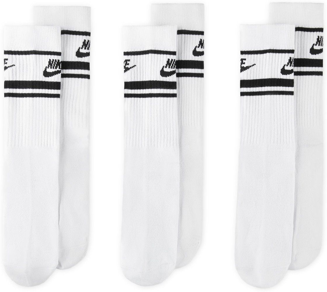 NIKE Herren Socken Sportswear Dri-FIT Everyday Essential Crew (3 Pairs)