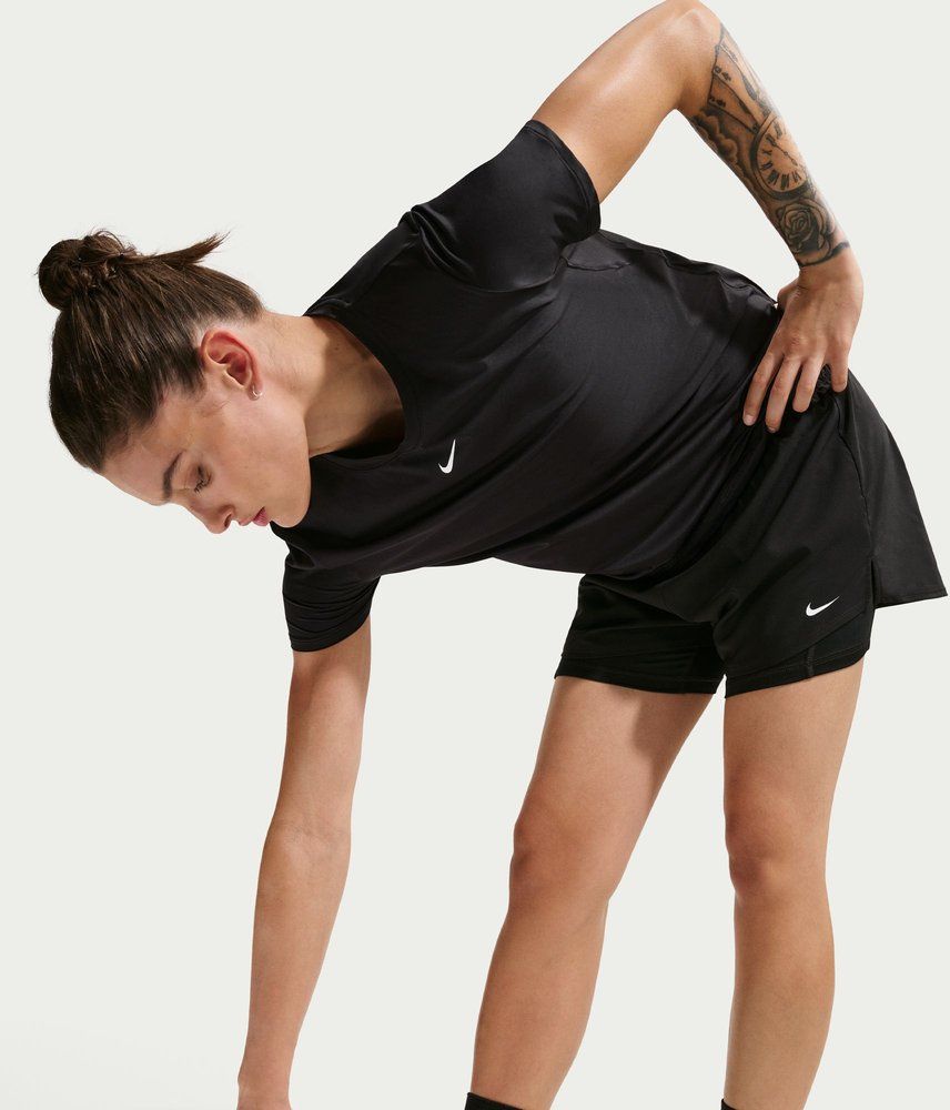 NIKE Damen Shorts W NK ONE DF HR 3IN 2N1 SHORT