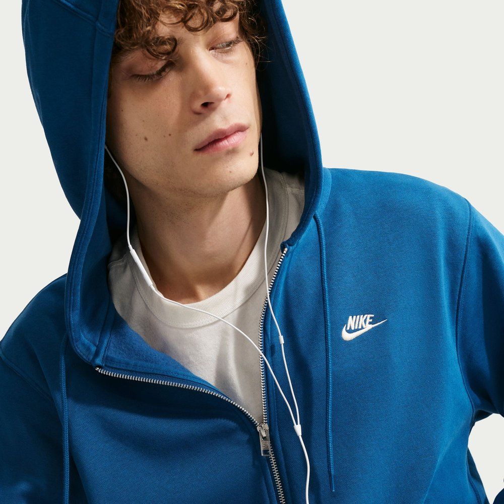 NIKE Herren Shirt M NK CLUB BB FZ HOODIE