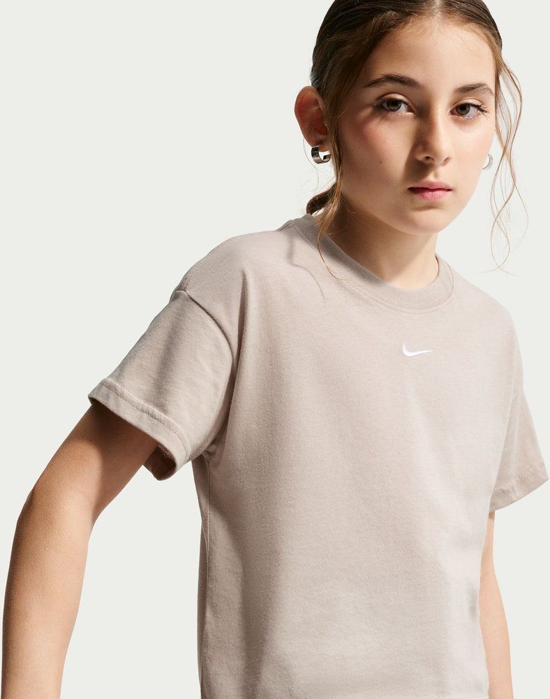 NIKE Kinder Unterjacke G NSW TEE BOXY ESSNTL LBR