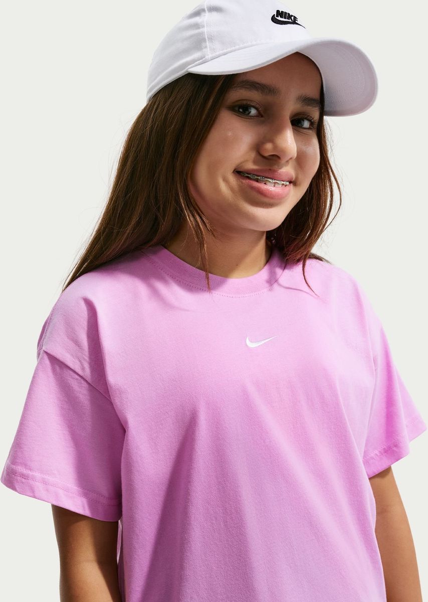 G NSW TEE BOXY ESSNTL LBR