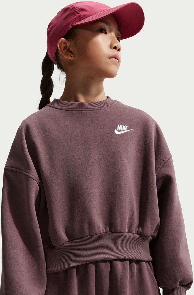 NIKE Kinder Sweatshirt Nike Sportswear Club Fleece Girls'