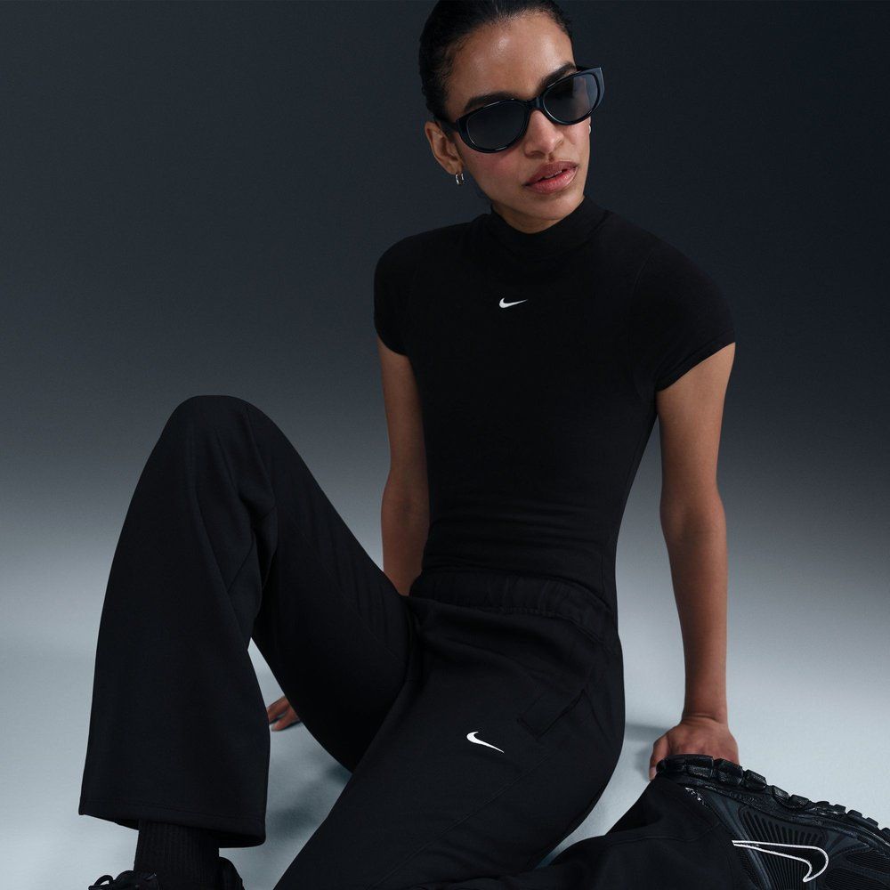 NIKE Damen Sporthose W NSW NK WR MR POLY KNIT PNT
