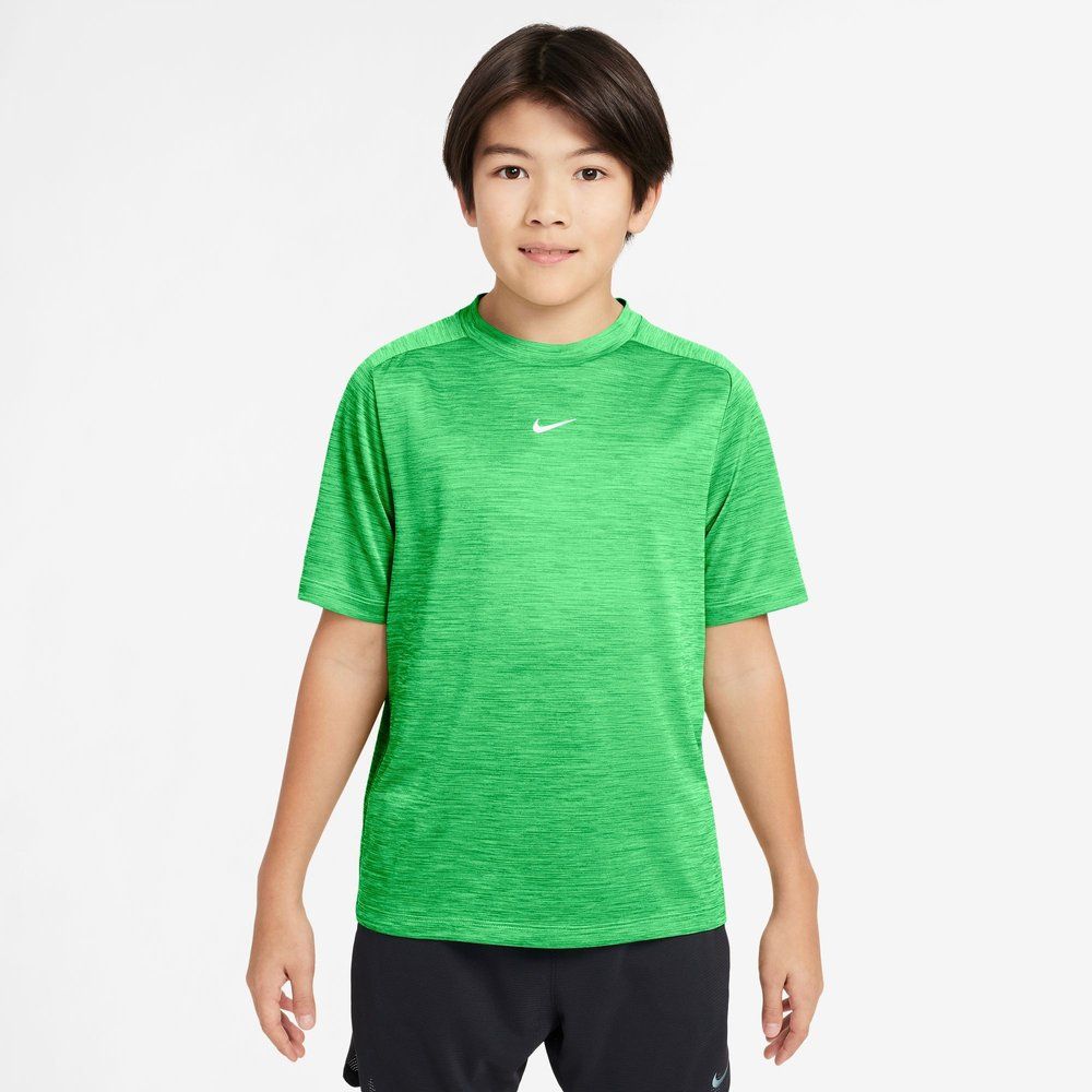NIKE Kinder Shirt B NK DF MULTI SS TOP LBR HTHR