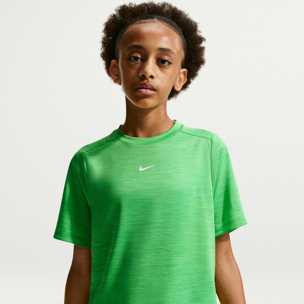 NIKE Kinder Shirt B NK DF MULTI SS TOP LBR HTHR