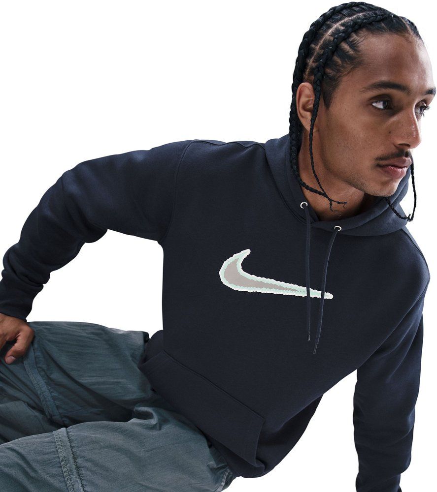 NIKE Herren Shirt M NK CLUB BB HDY NEO VARSITY