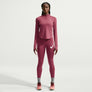 NIKE Damen T-Shirt W NK TEMPO DF HZ TP