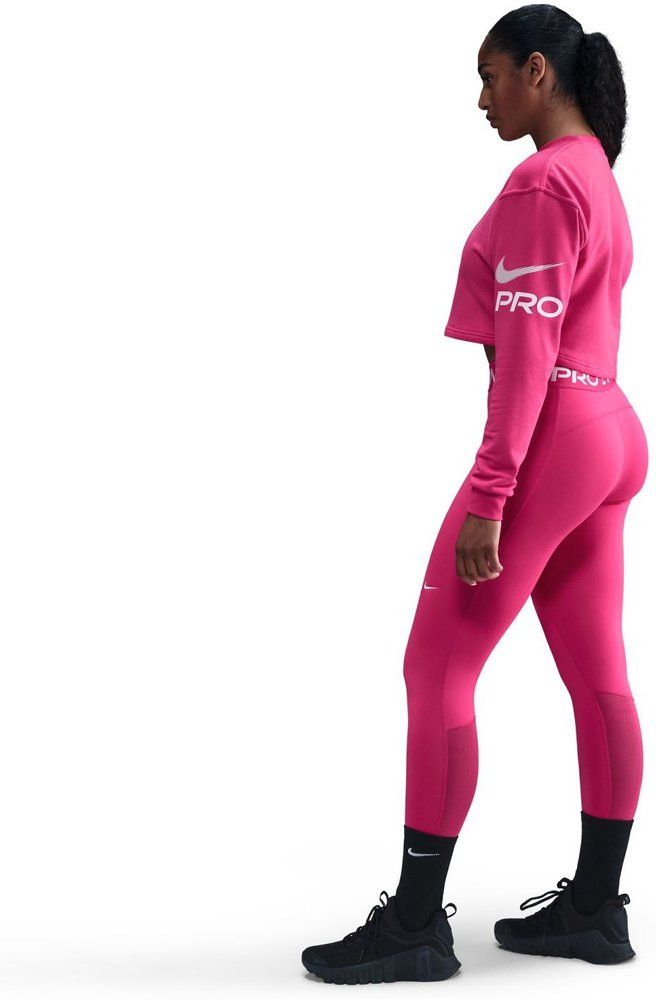NIKE Damen Sweatshirt W NP DF FLC CREW TT GRX