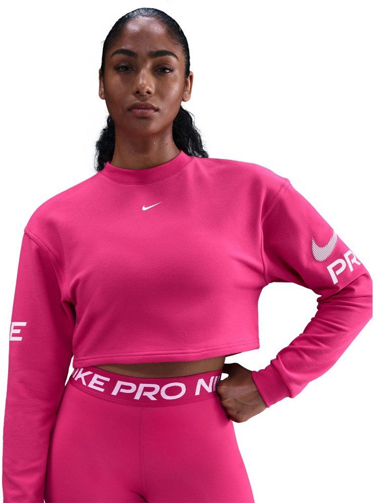 NIKE Damen Sweatshirt W NP DF FLC CREW TT GRX