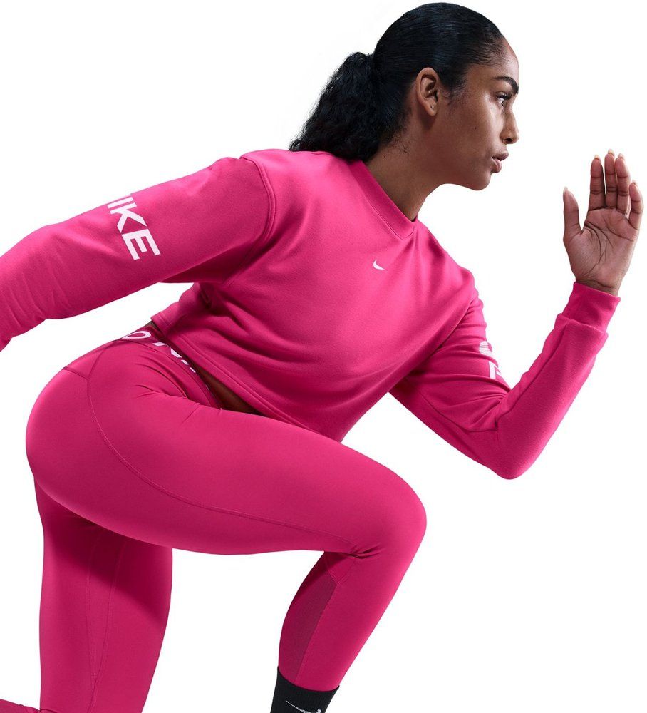 NIKE Damen Sweatshirt W NP DF FLC CREW TT GRX