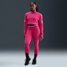 NIKE Damen Sweatshirt W NP DF FLC CREW TT GRX