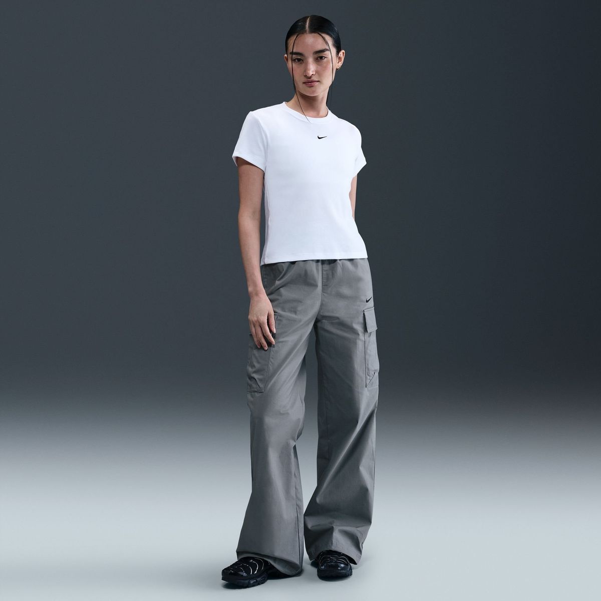 W NSW RIB TGHT SS TEE