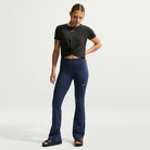 NIKE Damen Sporthose W NK ONE DF HR TGHT FLRE USEAM