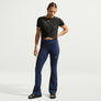 NIKE Damen Sporthose W NK ONE DF HR TGHT FLRE USEAM
