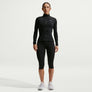 NIKE Damen Unterjacke W NK ONE DF FZ FITTED JKT