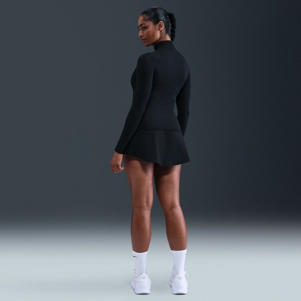 NIKE Damen Unterjacke W NK ONE DF FZ FITTED JKT