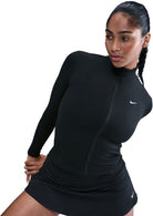 NIKE Damen Unterjacke W NK ONE DF FZ FITTED JKT