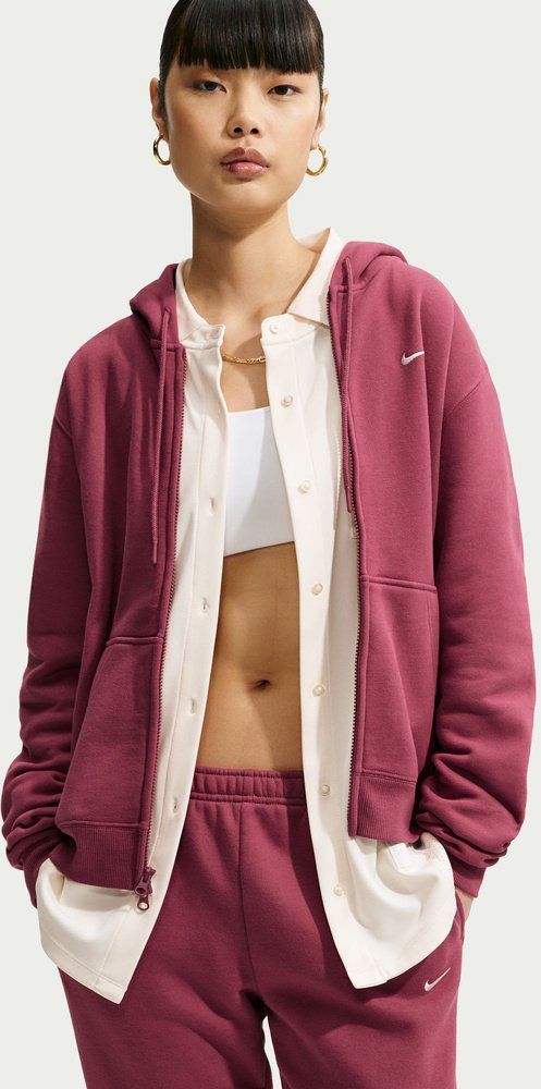 NIKE Damen Kapuzensweat STUDIO FLEECE